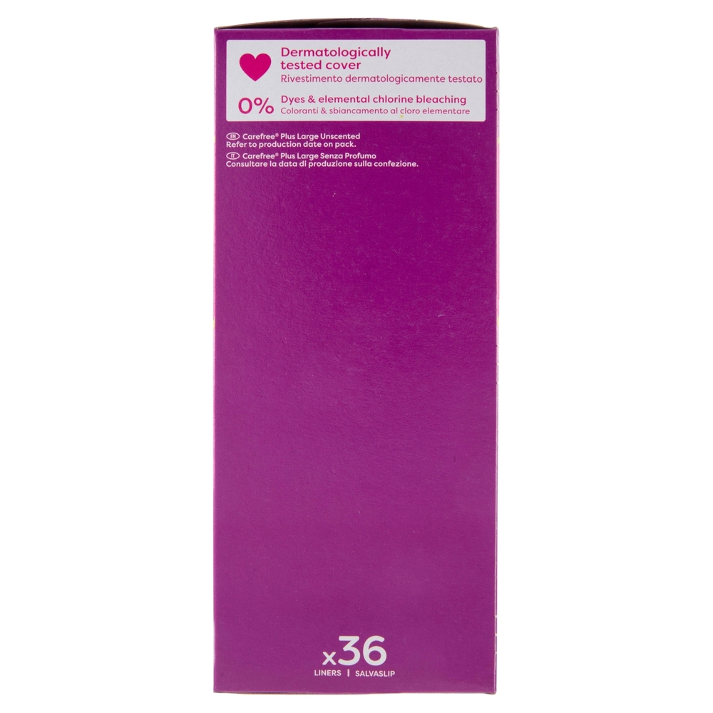 Carefree Plus Large Fragranza Delicata Salvaslip 36 pz